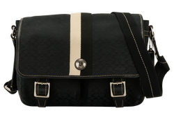 Voyager Messenger, Fabric,Black, D0968, 2*